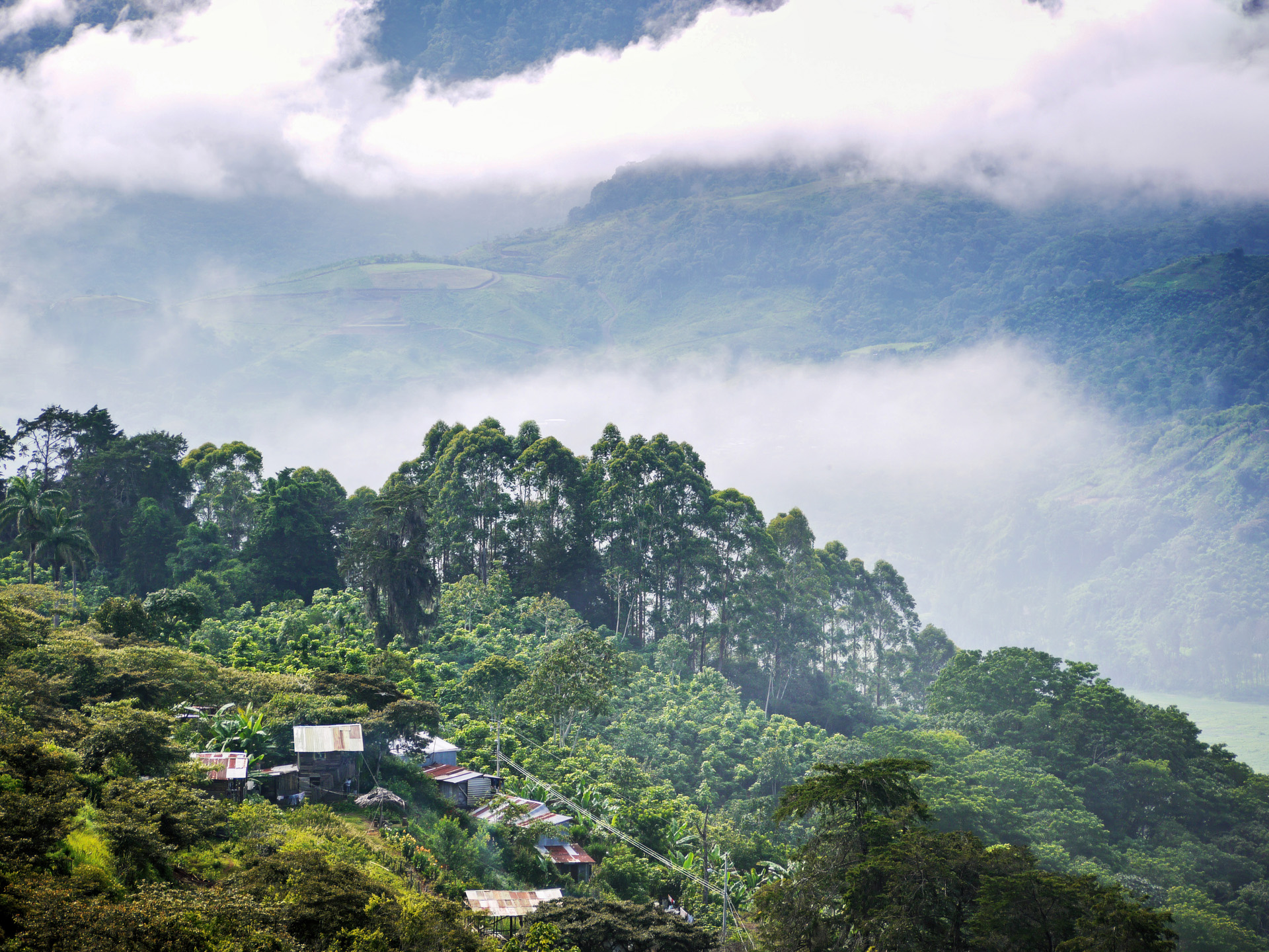 Morgentliche Stimmung im Orosital südöstlich von San José